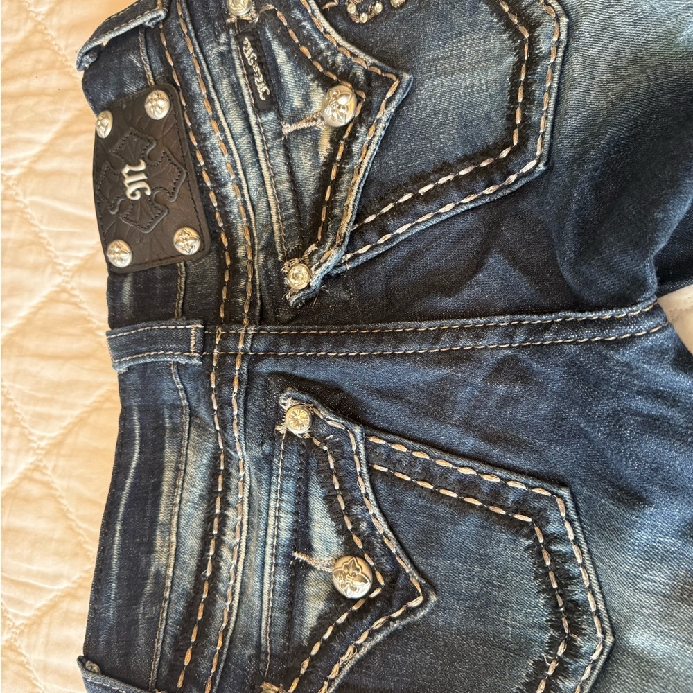 Miss Me Skinny Jeans size 25 Stylish Blue Women's Jeans